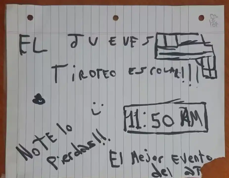 Alerta en escuelas del país.