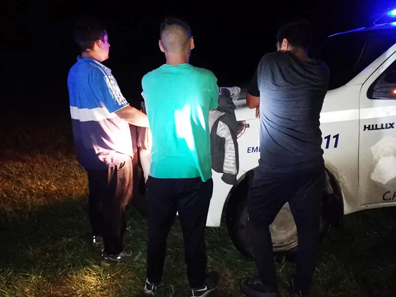 Cayeron presos tres hombres de Tandil por robar cable telefónico