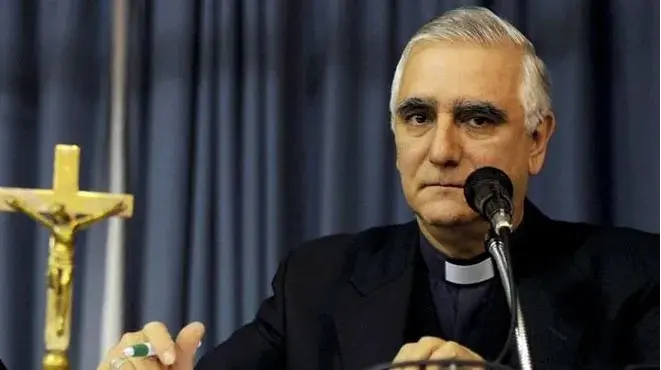 Monseñor Jorge Eduardo Lozano, arzobispo de San Juan de Cuyo
