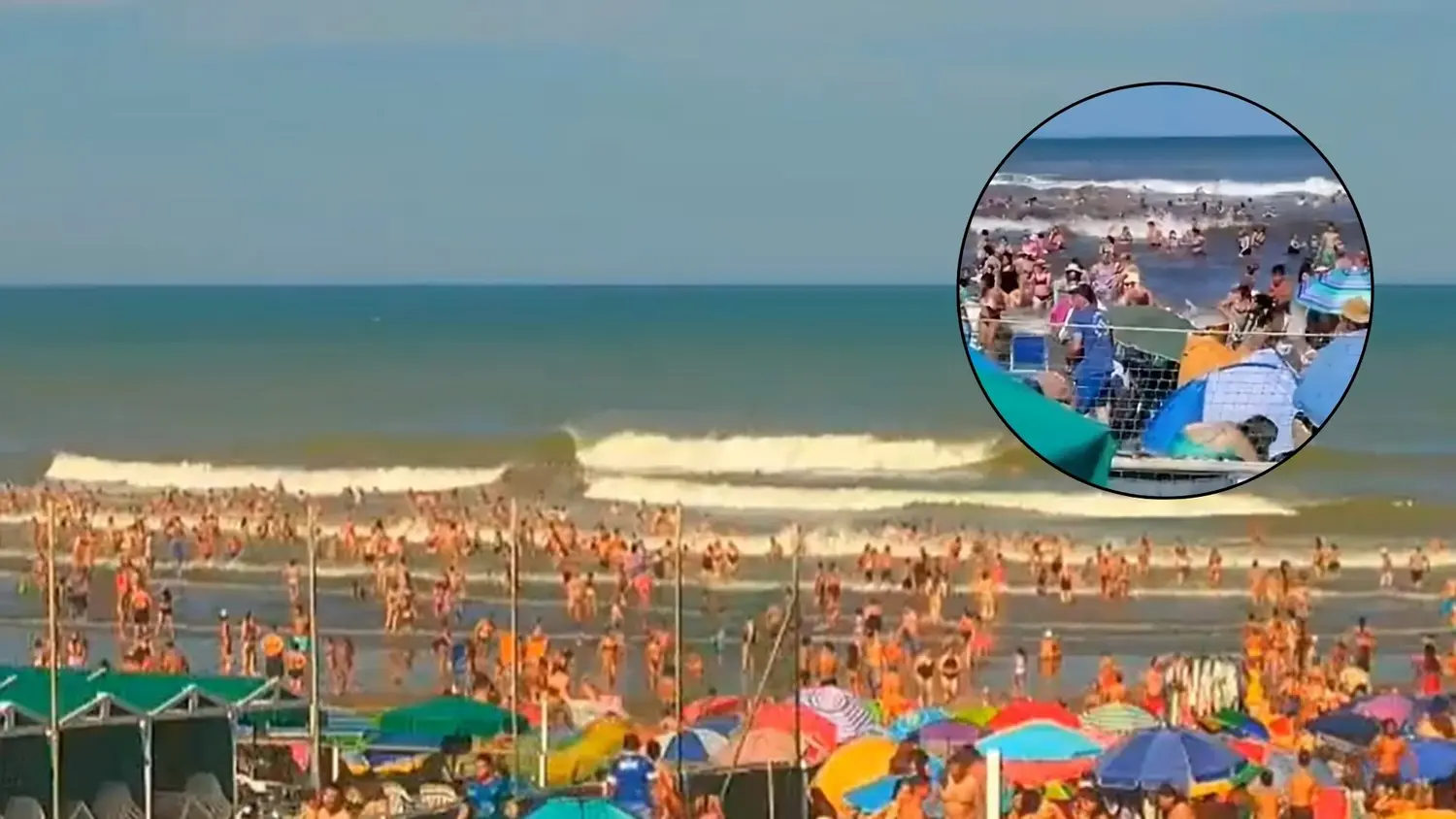 Mar Chiquita, el escenario del fenómeno que recuerda otro episodio ocurrido en Mar del Plata en 1954.