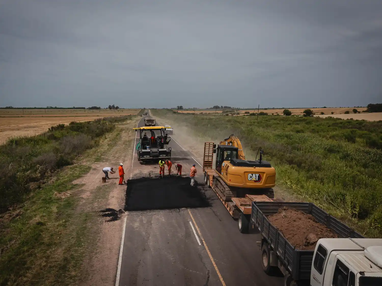 Avanza la recuperación de la Ruta 51 entre Larroque y Urdinarrain con más del 40% de obra ejecutada