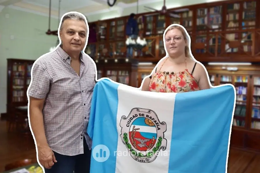 Con rediseño de escudo, ¡Rafaela tiene su bandera!