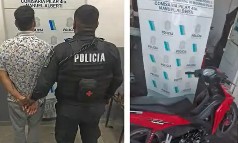 Detienen a un hombre acusado de robar una moto en un hipermercado
