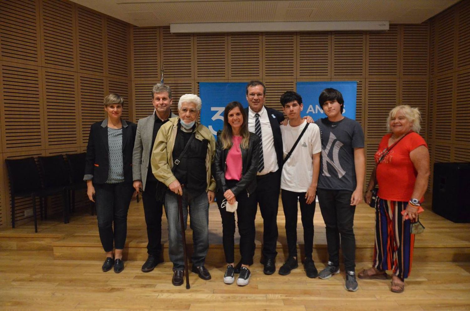 Raverta y Bauer visitaron el museo Malvinas de la ex Esma a 40 años del conflicto bélico