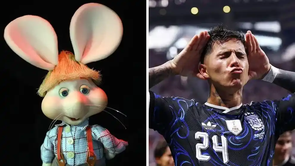 El Topo Gigio reaccionó en Instagram al festejo de Enzo Fernández tras el gol de Argentina ante Inglaterra en la semifinal del Mundial 2026
