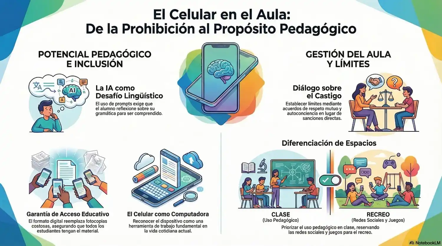 celulares en las aulas