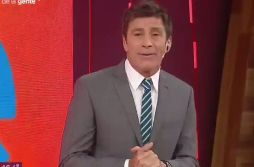 Debutó Nicolás Repetto en el noticiero de Telefé