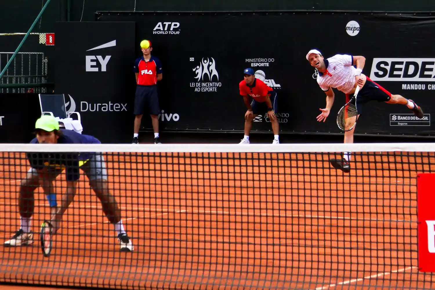 Zeballos fue eliminado en dobles también