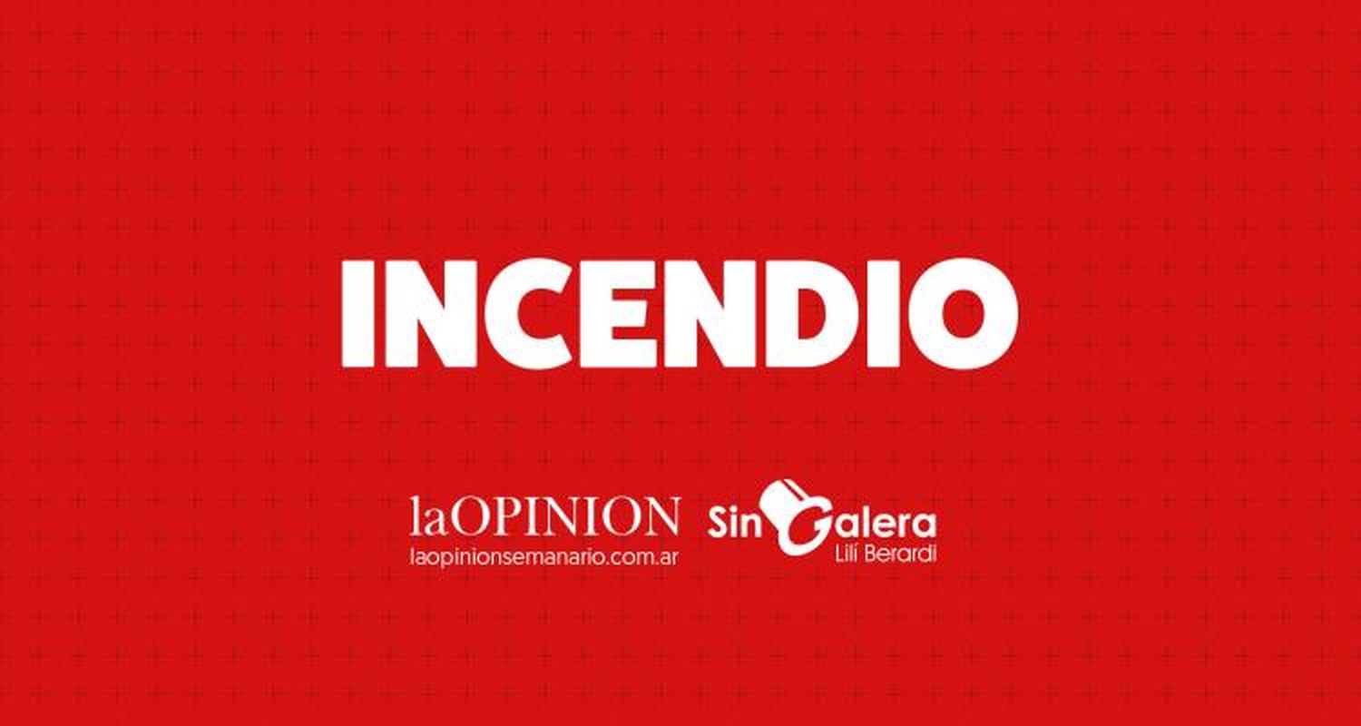 Río Tala: Con varias unidades, Bomberos Voluntarios sofocó un incendio de pastizales