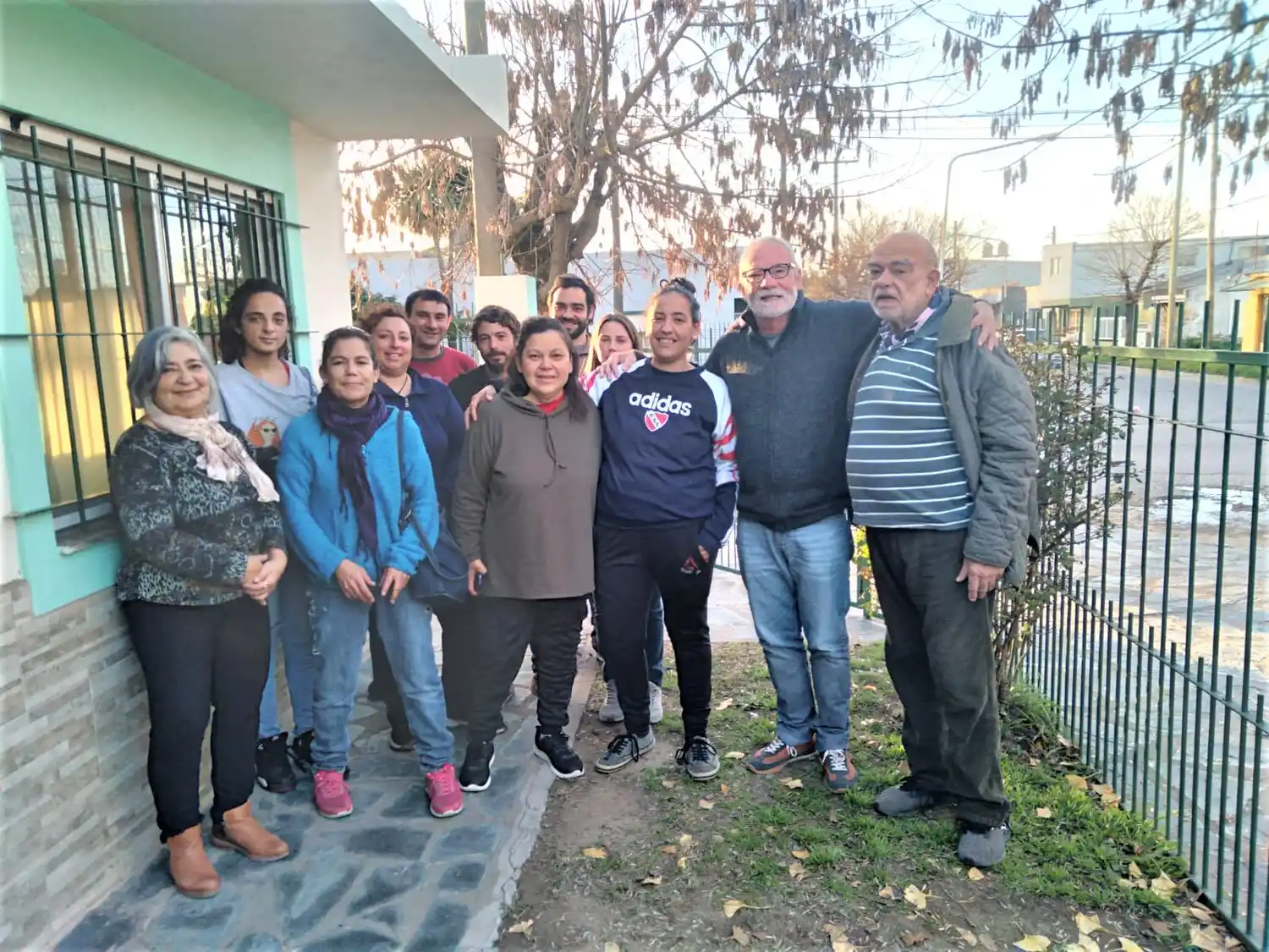 Apoyo a Ricardo Chambers: Daniel Rapanelli visitó Chascomús