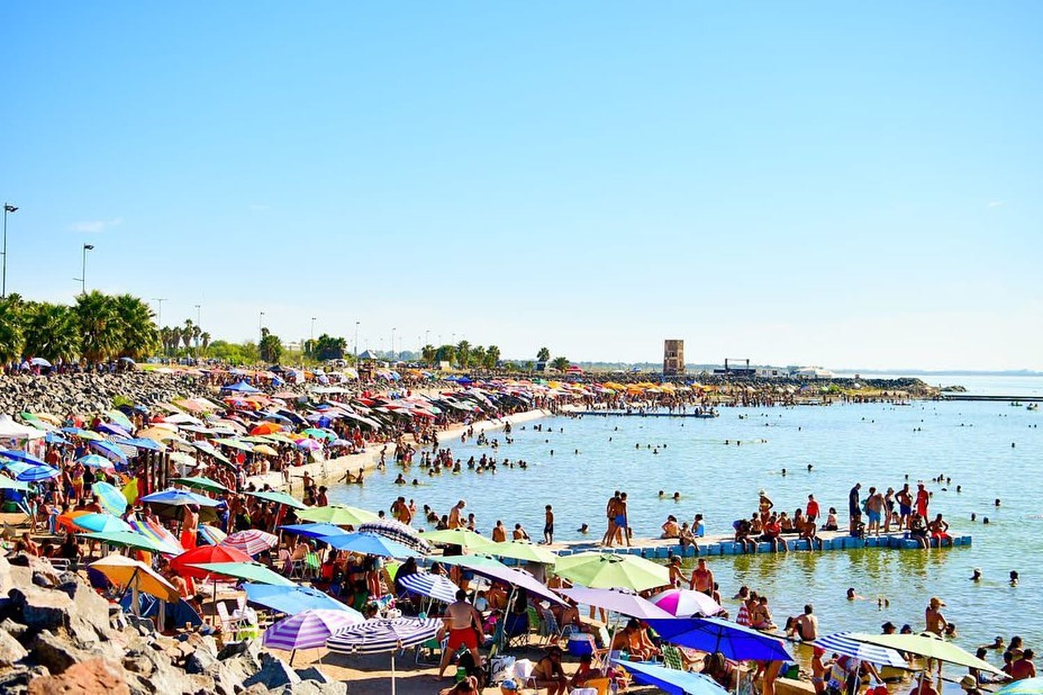 Sin temporada baja. Miramar mantuvo buenos niveles de ocupación durante todos los fines de semana largos