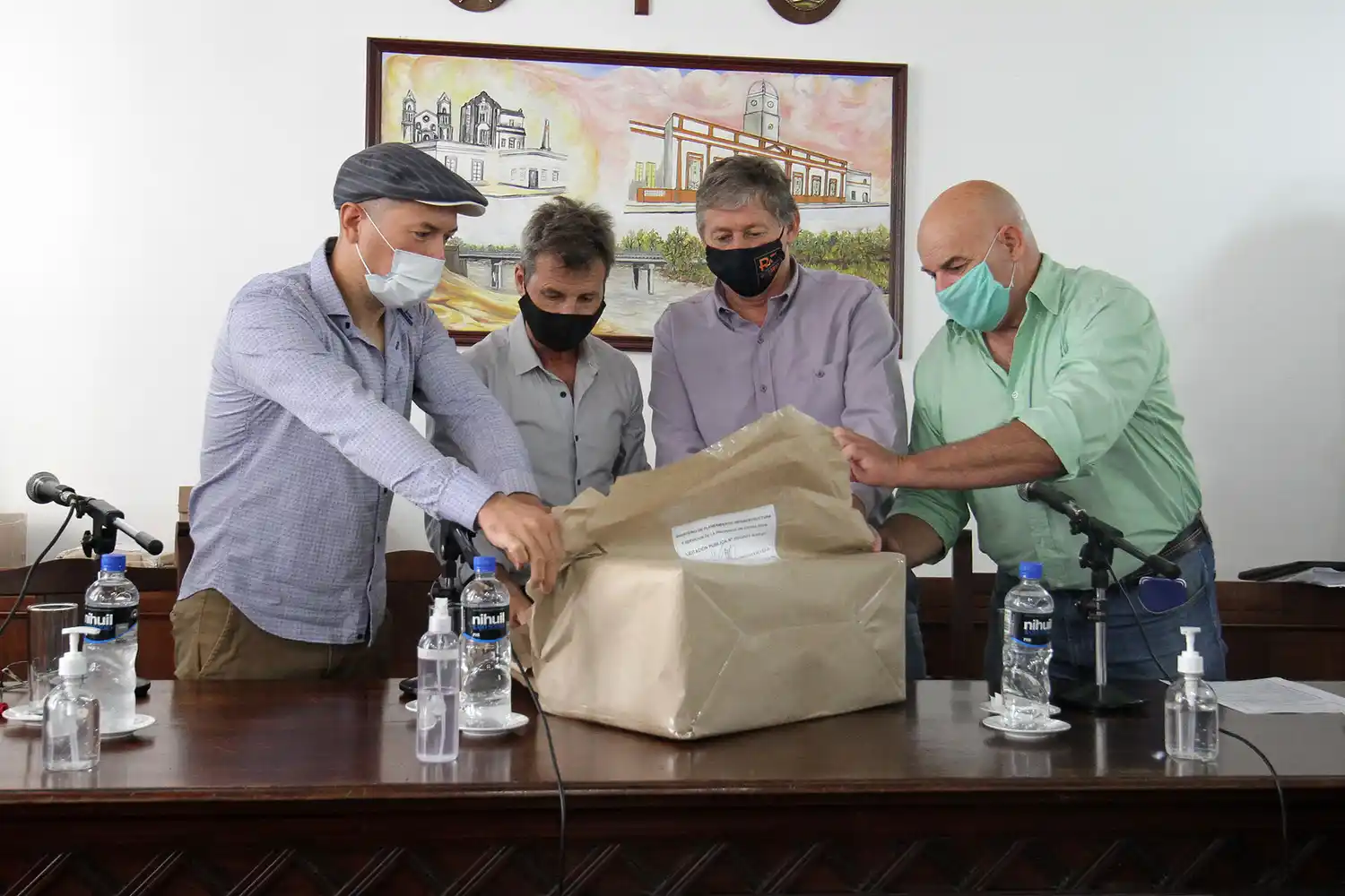 Rosario del Tala: abrieron los sobres para la escuela Quirós