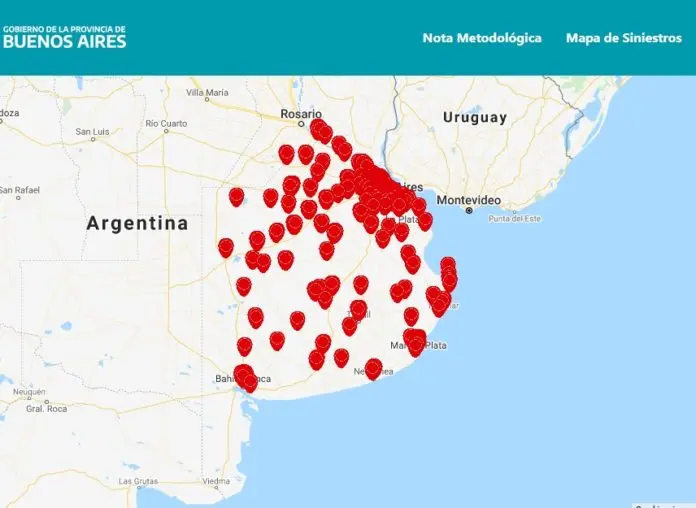 Mapa: ¿cuáles son los distritos del interior con más accidentes fatales en sus calles?
