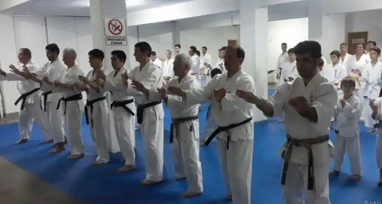 El Dojo de Mitre recibió una clase de perfeccionamiento de técnicas