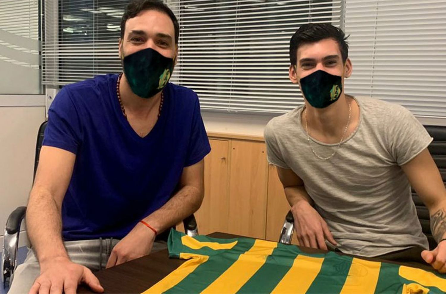 El paraguayo Román Villalba se incorporó oficialmente a Aldosivi