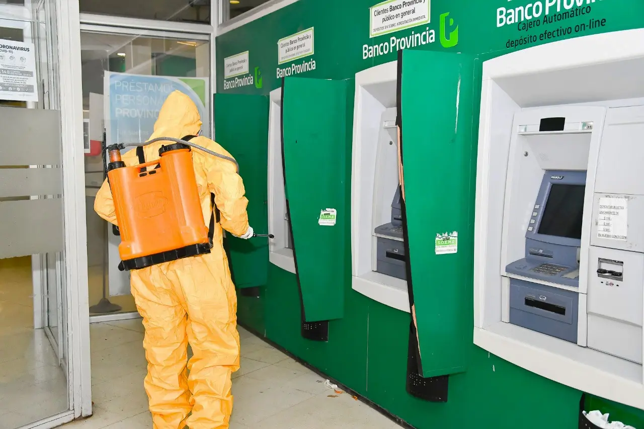 Operativo para la apertura de bancos