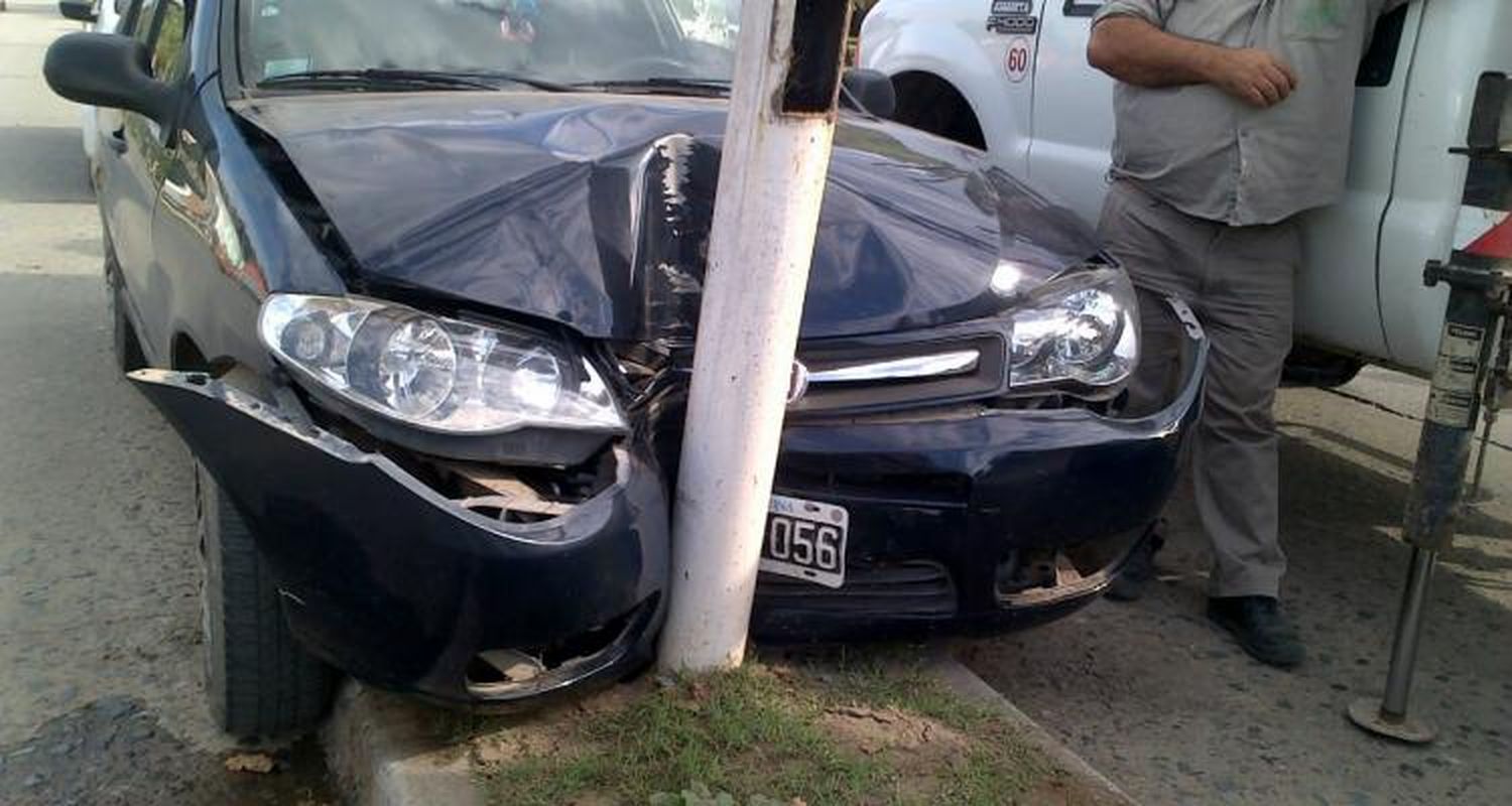 Accidente en el acceso a San Pedro