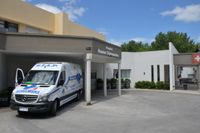 Un rauchense terminó internado tras volcar con su auto en la Ruta 30