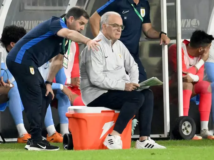 Bielsa, cuestionada tras la dura derrota 1-5 ante EE.UU.Foto:AP