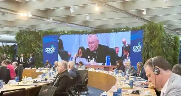 El Papa, al G20: 'No escatimar esfuerzos' para sacar a la gente de la pobreza y el hambre'