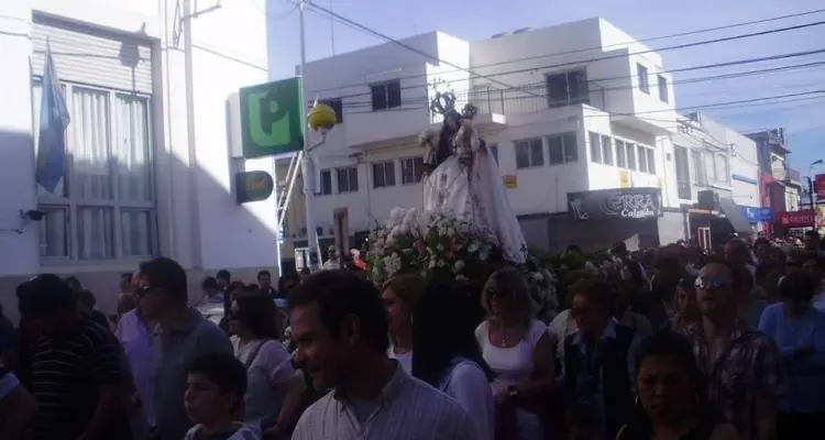 San Pedro celebró el cumpleaños de la Virgen del Socorro