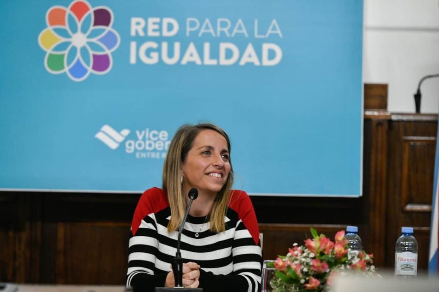 La vicegobernadora Laura Stratta ratificó su decisión de ser candidata a la Gobernación este año