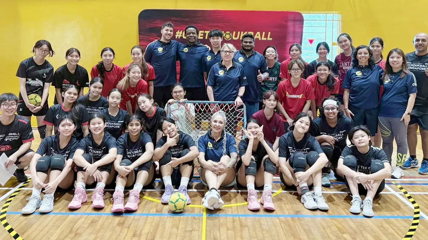 Concordienses fueron capacitados en Singapur para formar a los futuros árbitros y entrenadores de tchoukball