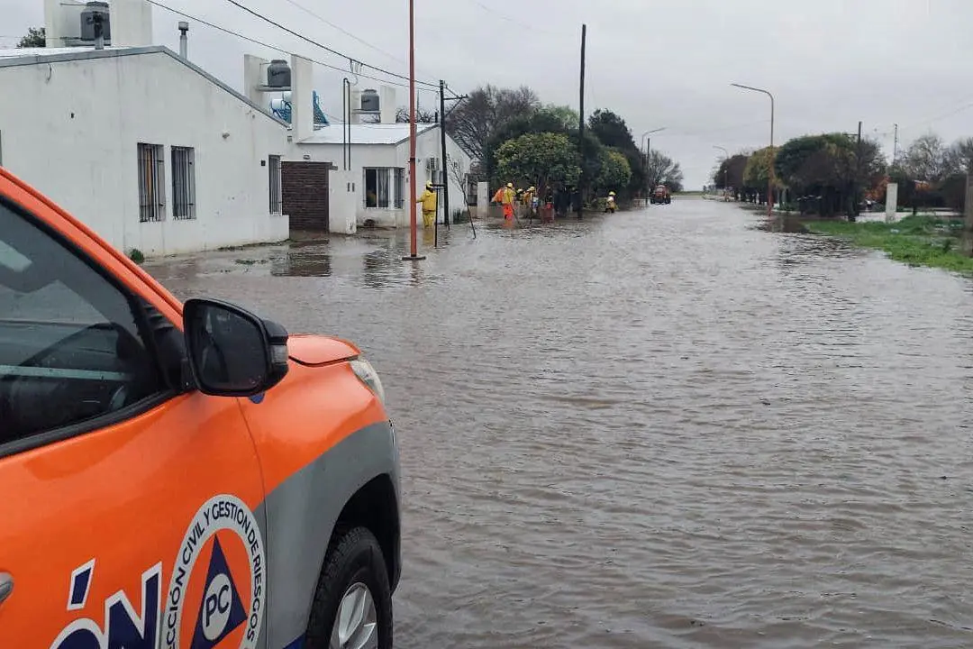 Temporal en la región.