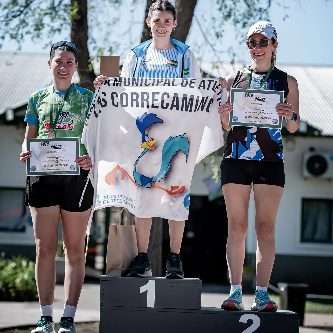 Podios carrera EATA - 2