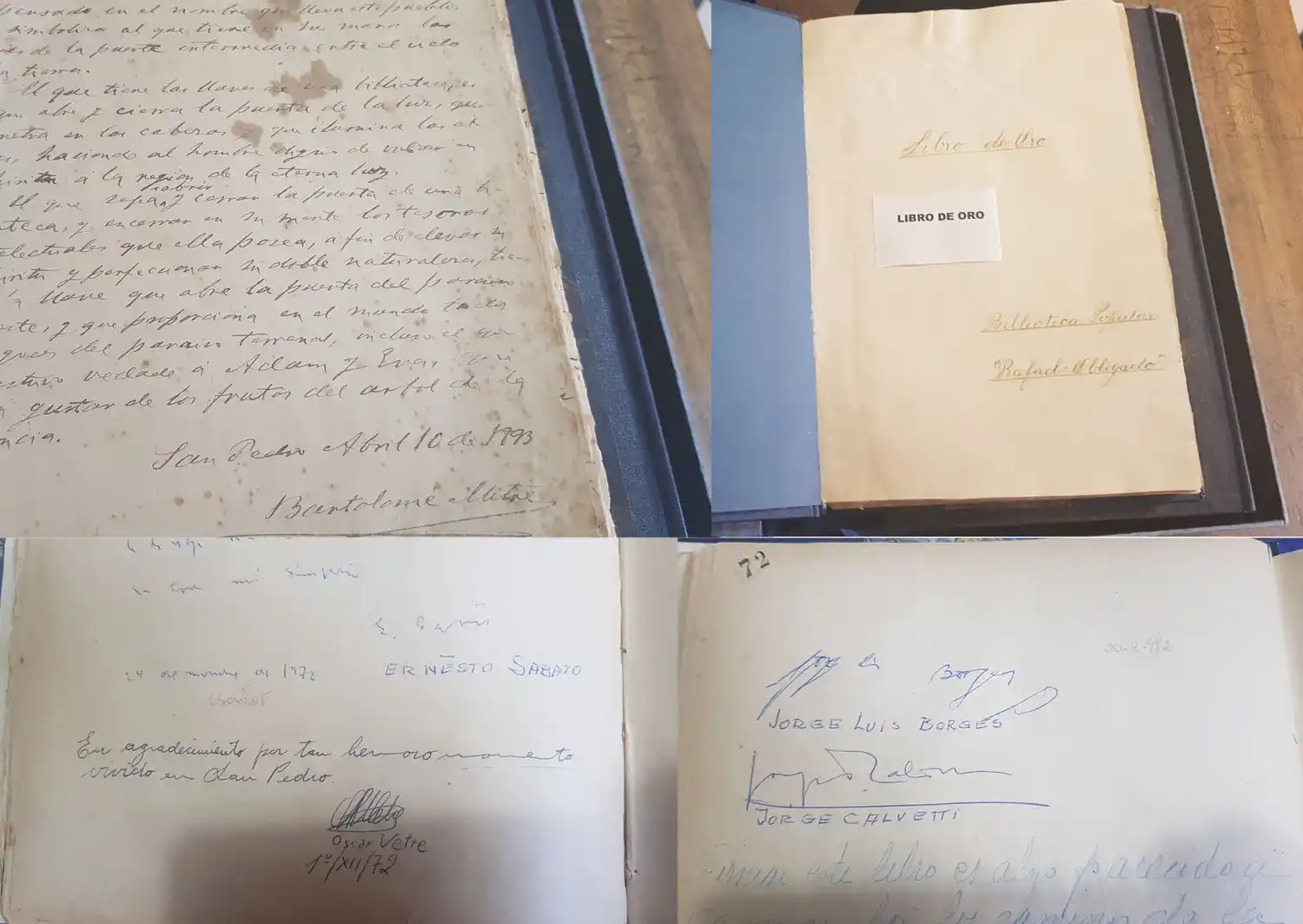 Firmas de personalidades