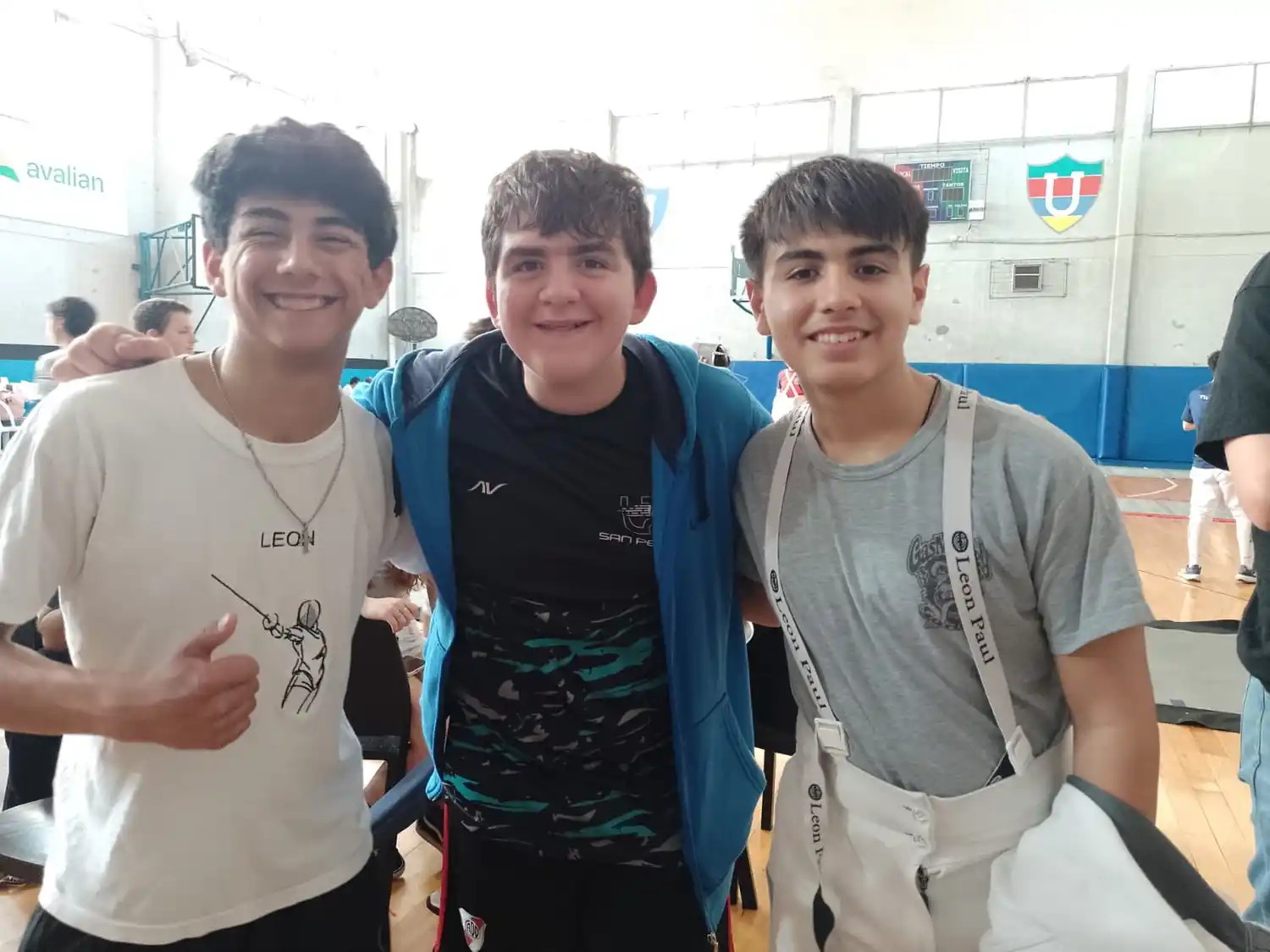 Los floretistas sampedrinos se destacaron en Rosario.