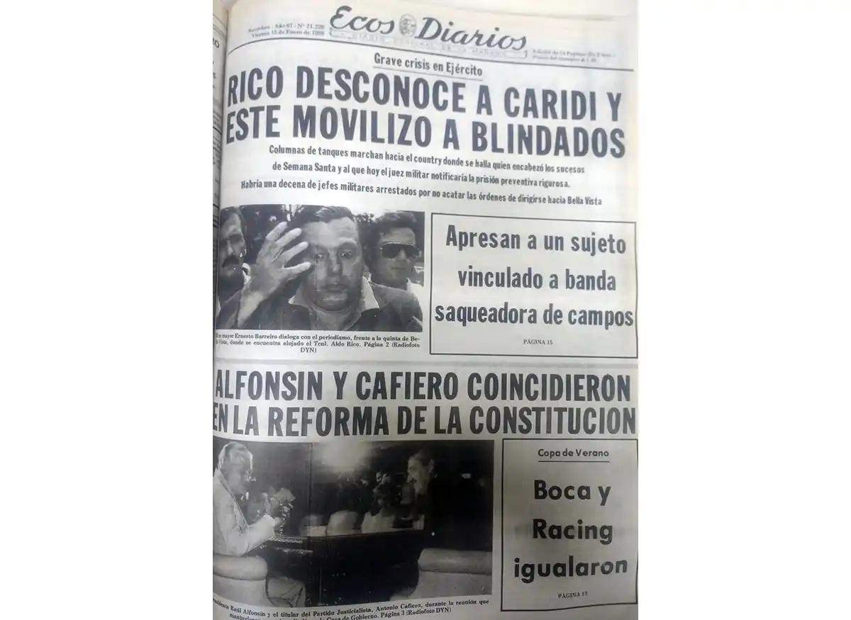 Viernes 15 de enero de 1988