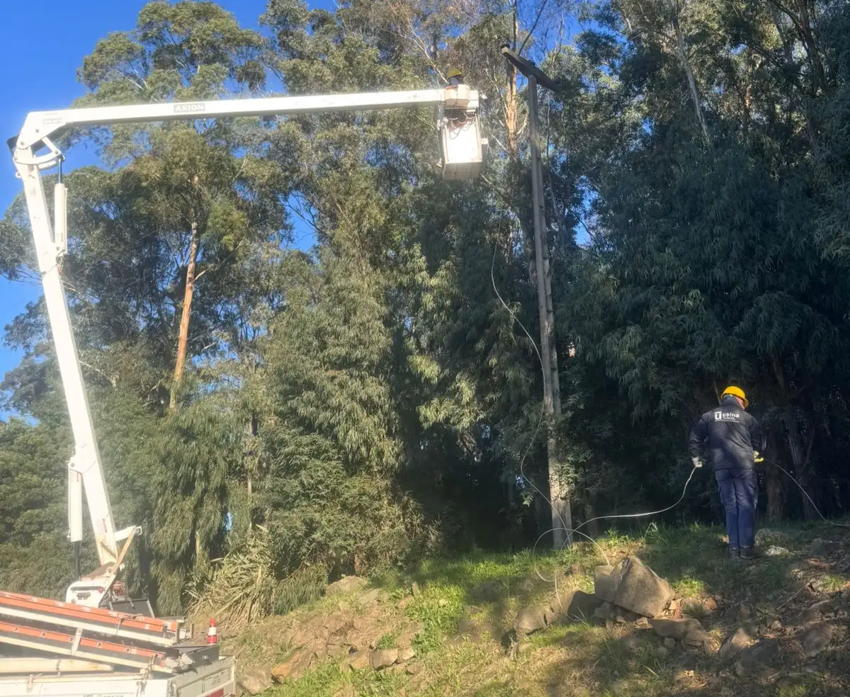 Corte de energía - Usina -