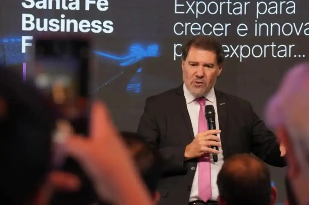 Puso el acento en las oportunidades que tiene la Argentina.