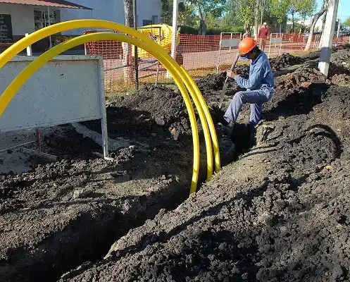 La Municipalidad avanza en ampliar la red de gas natural en 11 mil metros
