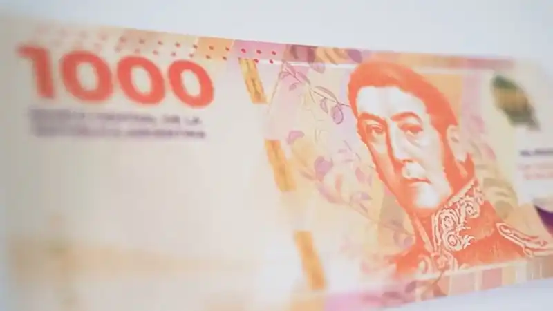 Confirmaron la fecha en que comenzará a circular el billete de $1000 con la cara de San Martín