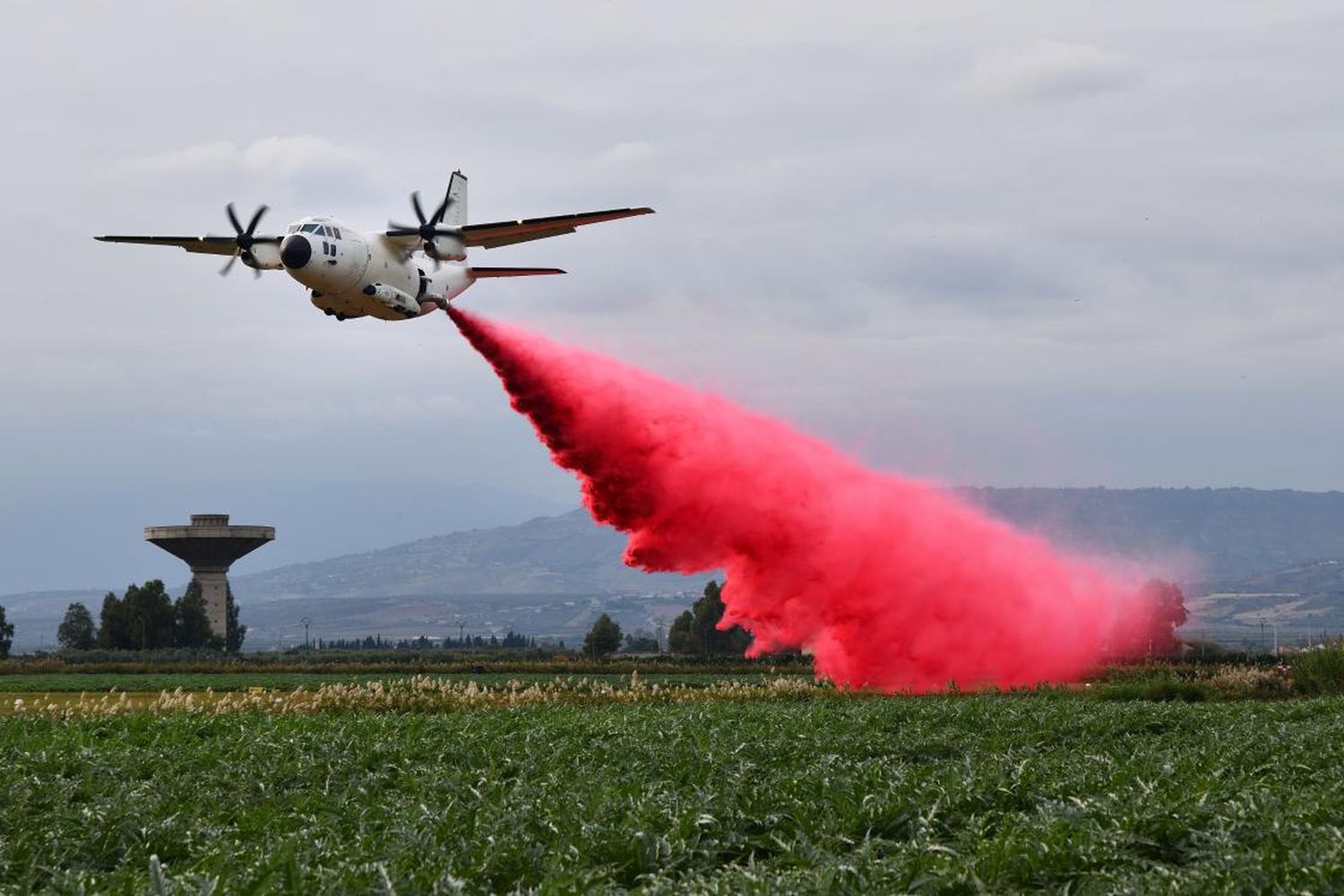 Aramco incorpora dos Leonardo C-27J Spartan para extinción de incendios en Arabia Saudita