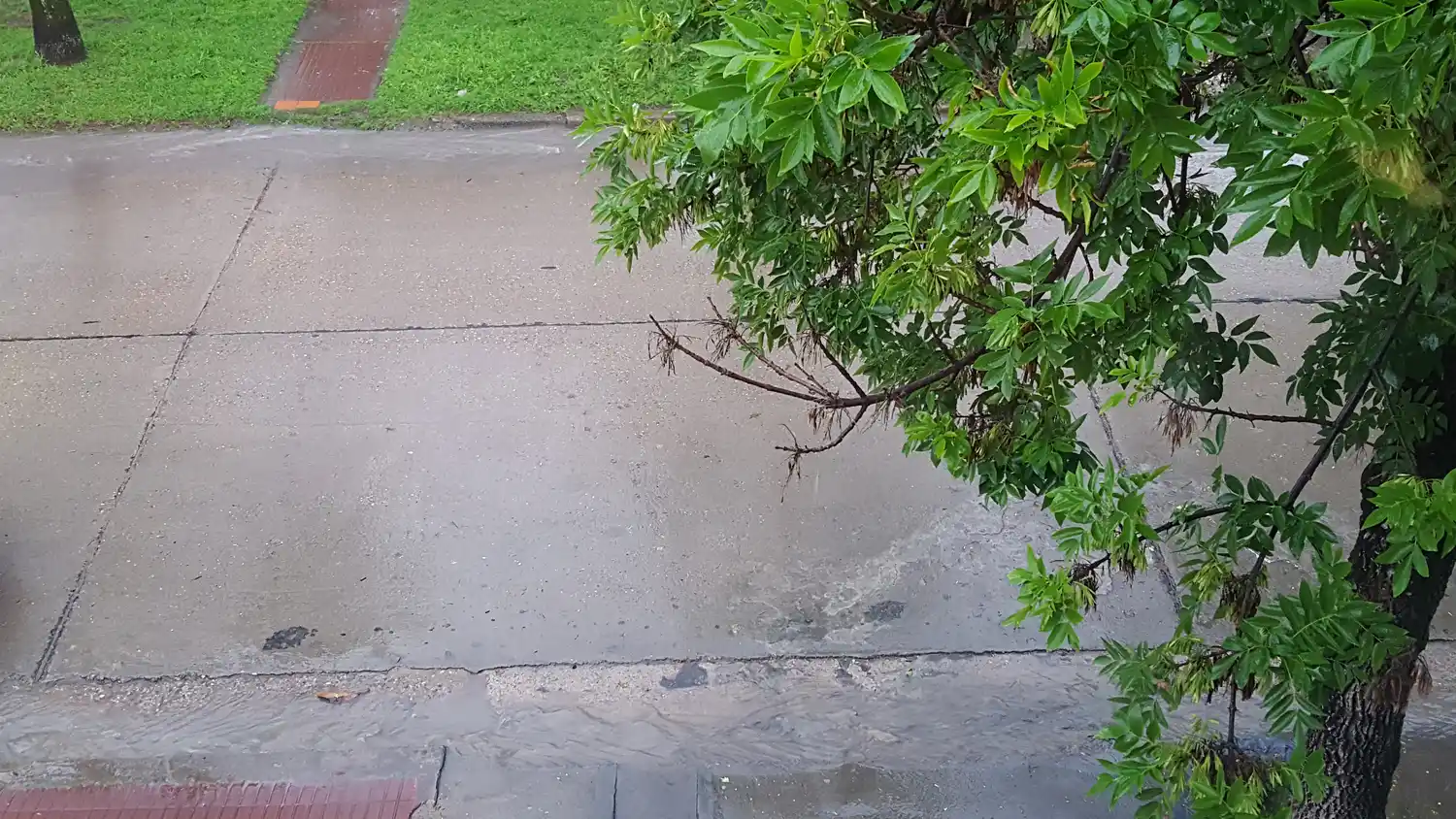 La lluvia en la ciudad