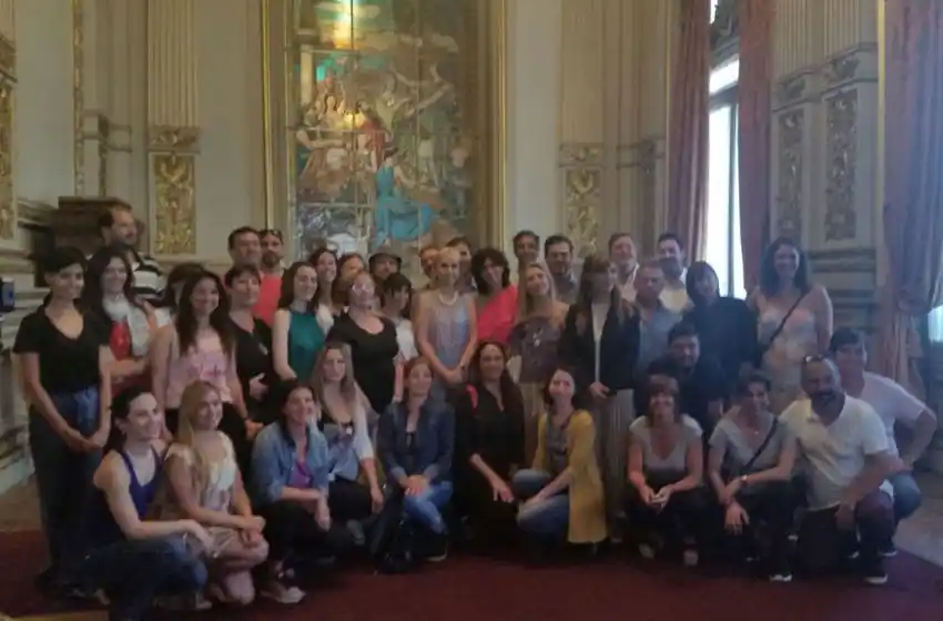 Referentes locales de danza recorrieron el Teatro Colón