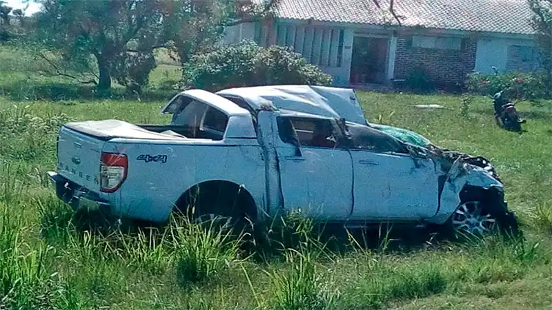 Se sumó una victima fatal más y ya son tres los muertos por el trágico accidente en ruta 18: Revelaron sus identidades