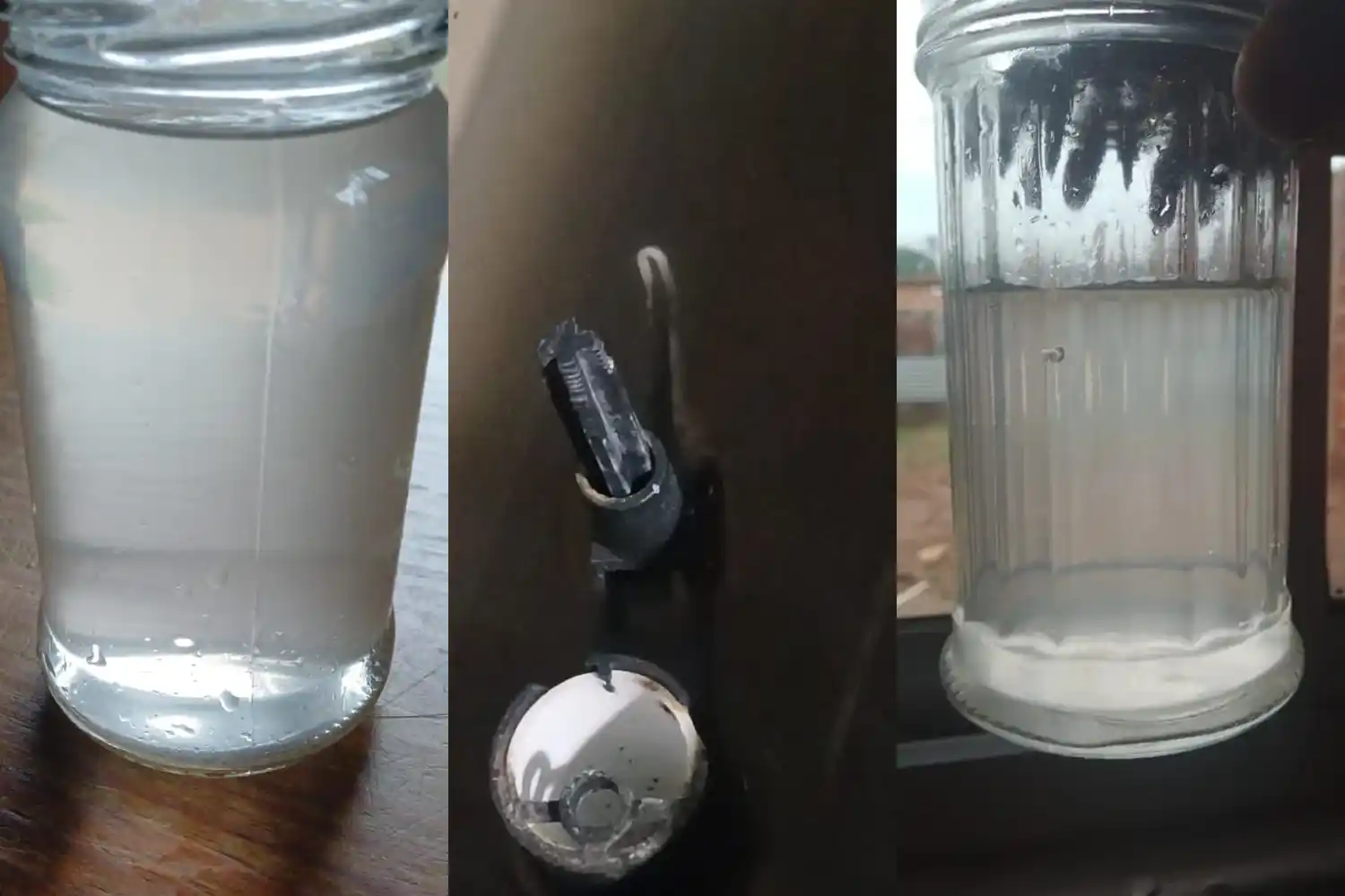 Reportan agua turbia en la red desde distintos barrios