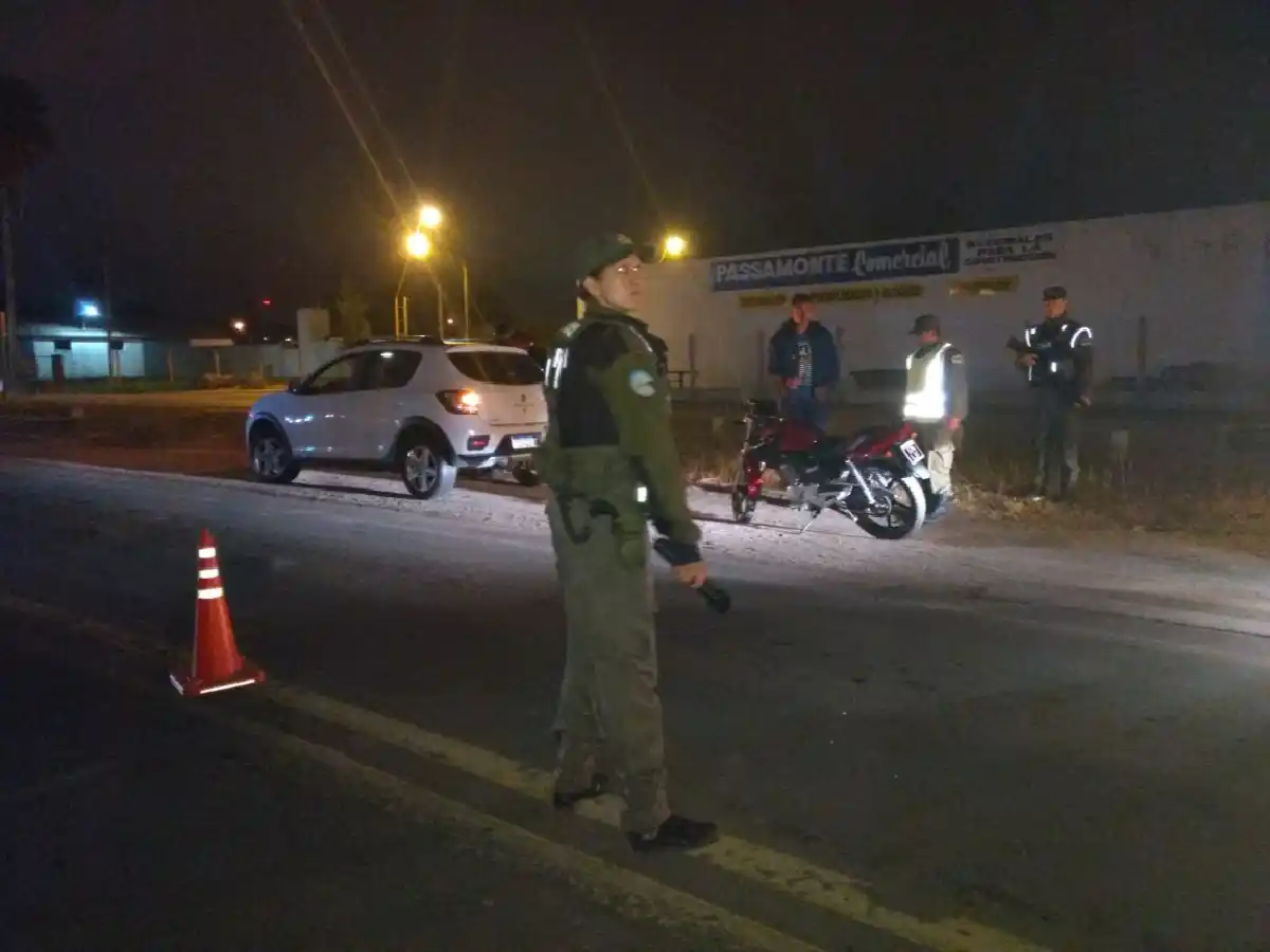 Operativo de Gendarmería en Frontera y Josefina 