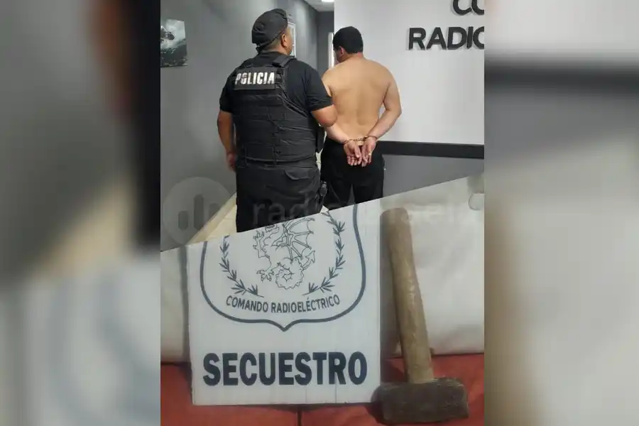 Entraron a robar al Hospital viejo de Ceres y agredieron a un policía con un cuchillo