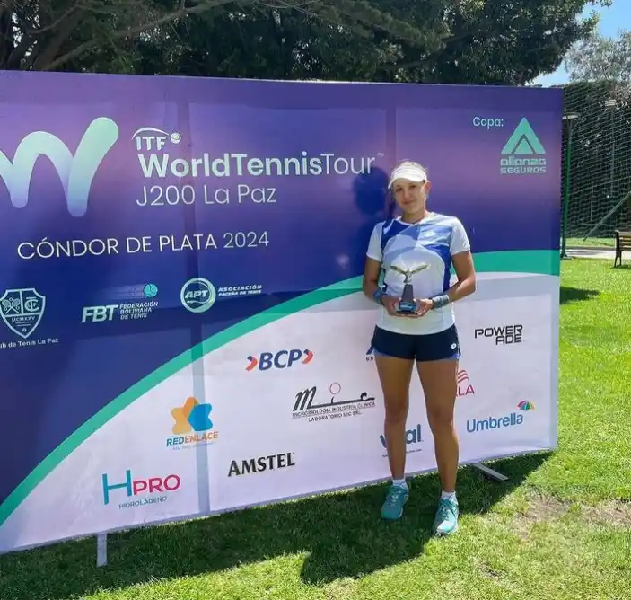 Larraya Guidi se coronó en Bolivia.