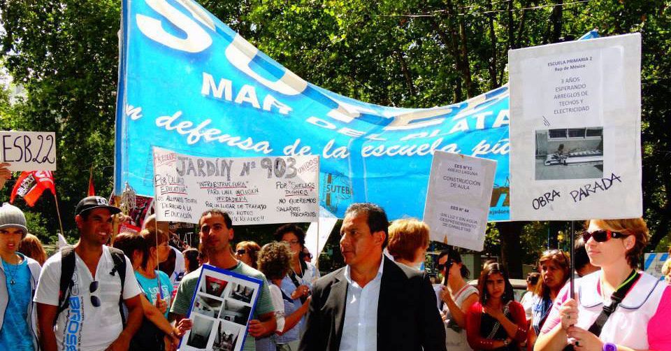 Paro docente: "En Mar del Plata hubo un nivel de adhesión de más del 95%"