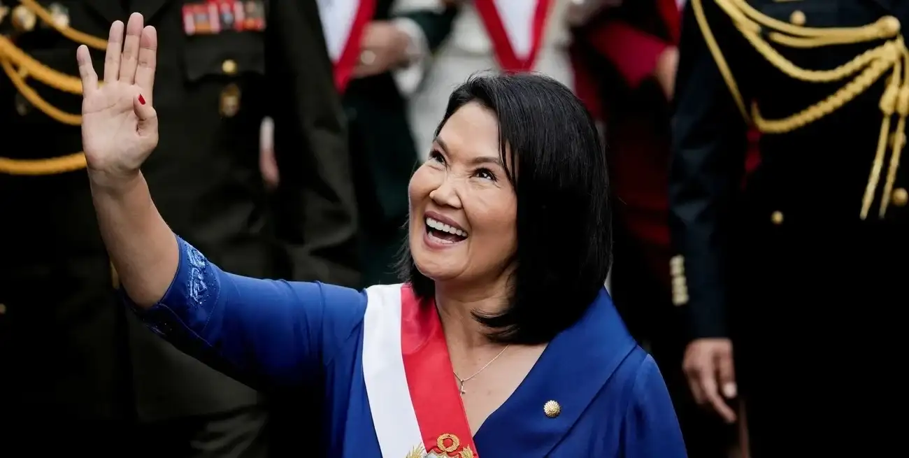 "Fortaleceremos los sistemas de inteligencia para desarticular estas organizaciones desde sus cabecillas y sus estructuras económicas", prometió Keiko Fujimori. Foto: REUTERS / Angela Ponce.