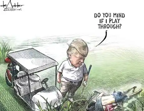 Canadá: pierde su trabajo tras caricaturizar a Trump y los migrantes fallecidos