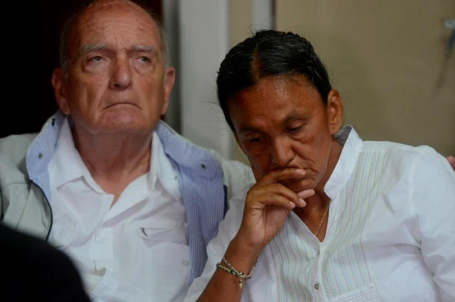 Raúl Noro y Milagros Sala