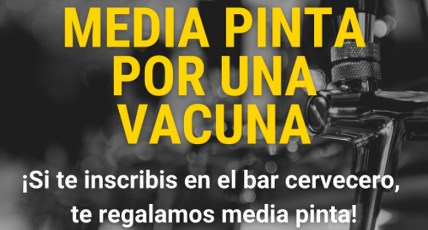 Tandil: Cerveceros se suman a la campaña "Media pinta por una vacuna"