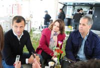 Los candidatos de Consenso Federal recorrieron Expotan